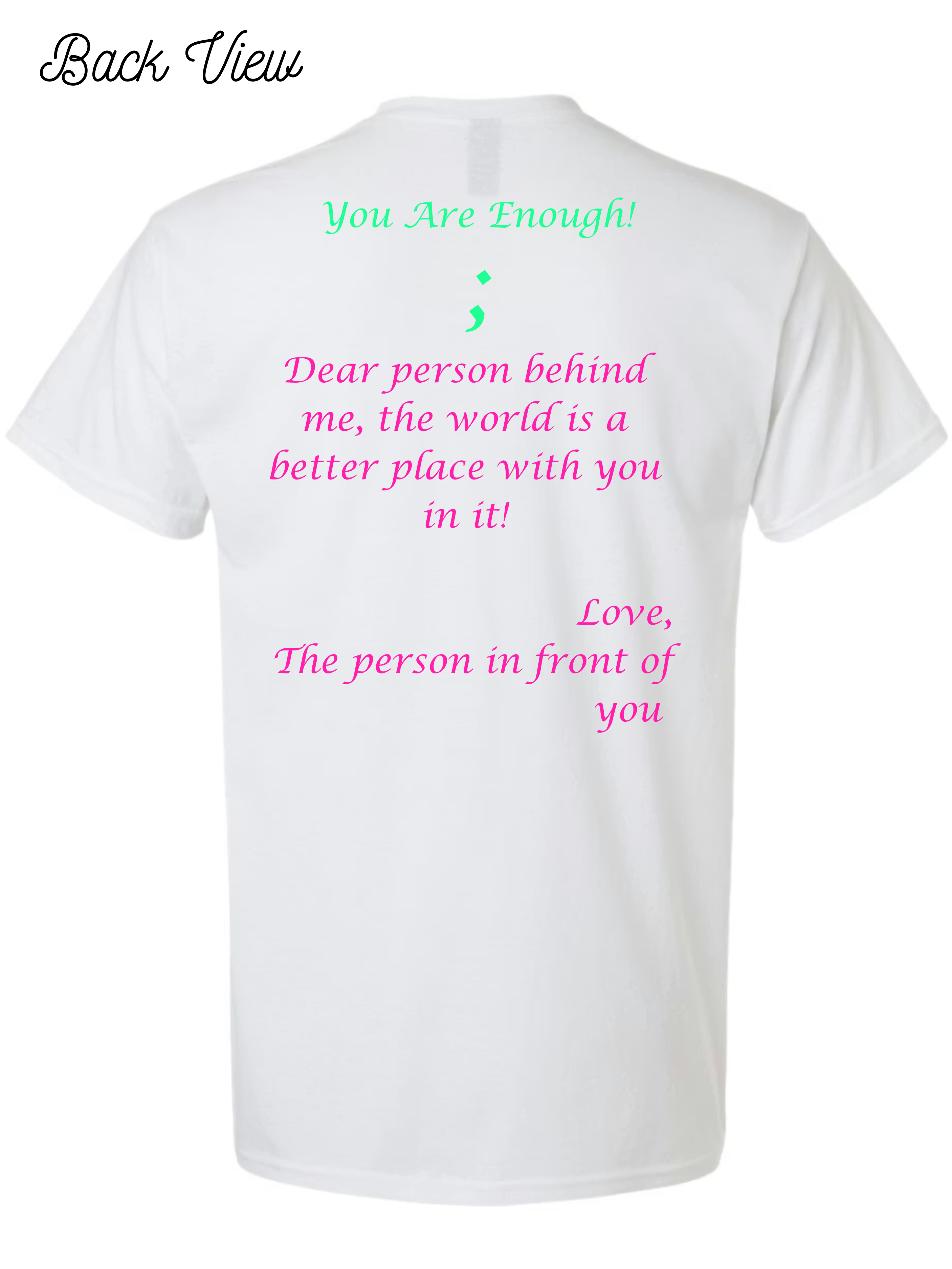 You are Enough T-shirt Design #1073