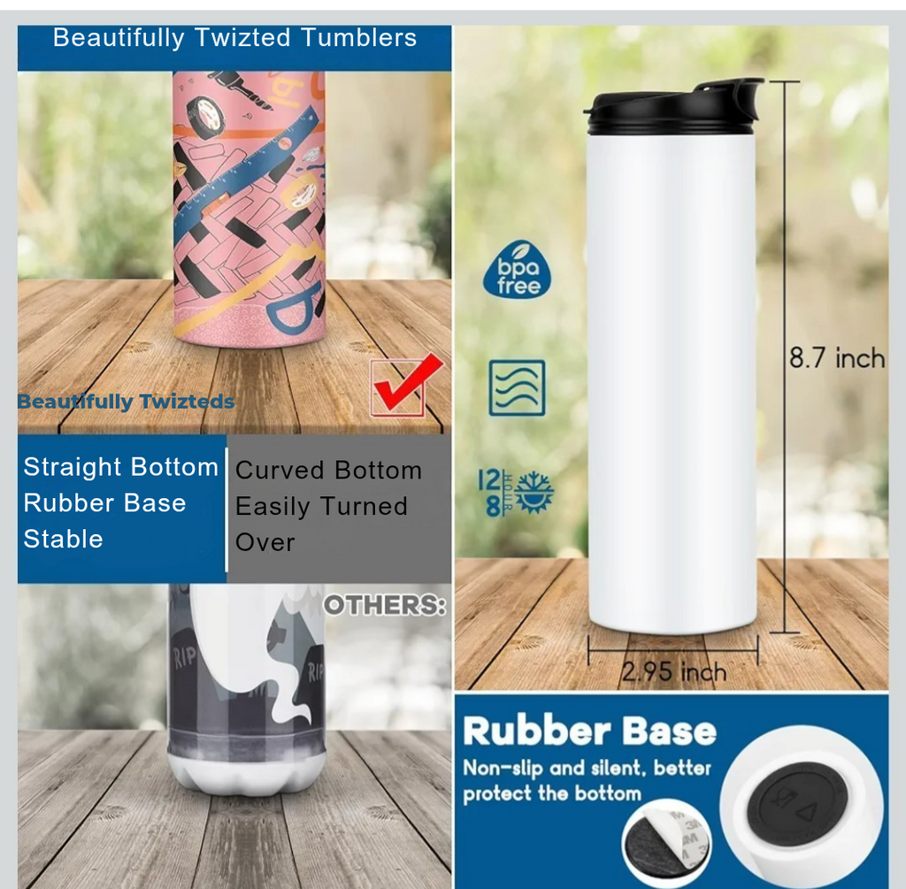 Baby Highland Cow 20 oz Tumbler