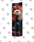 Eagle with American Flag 20 oz Tumbler