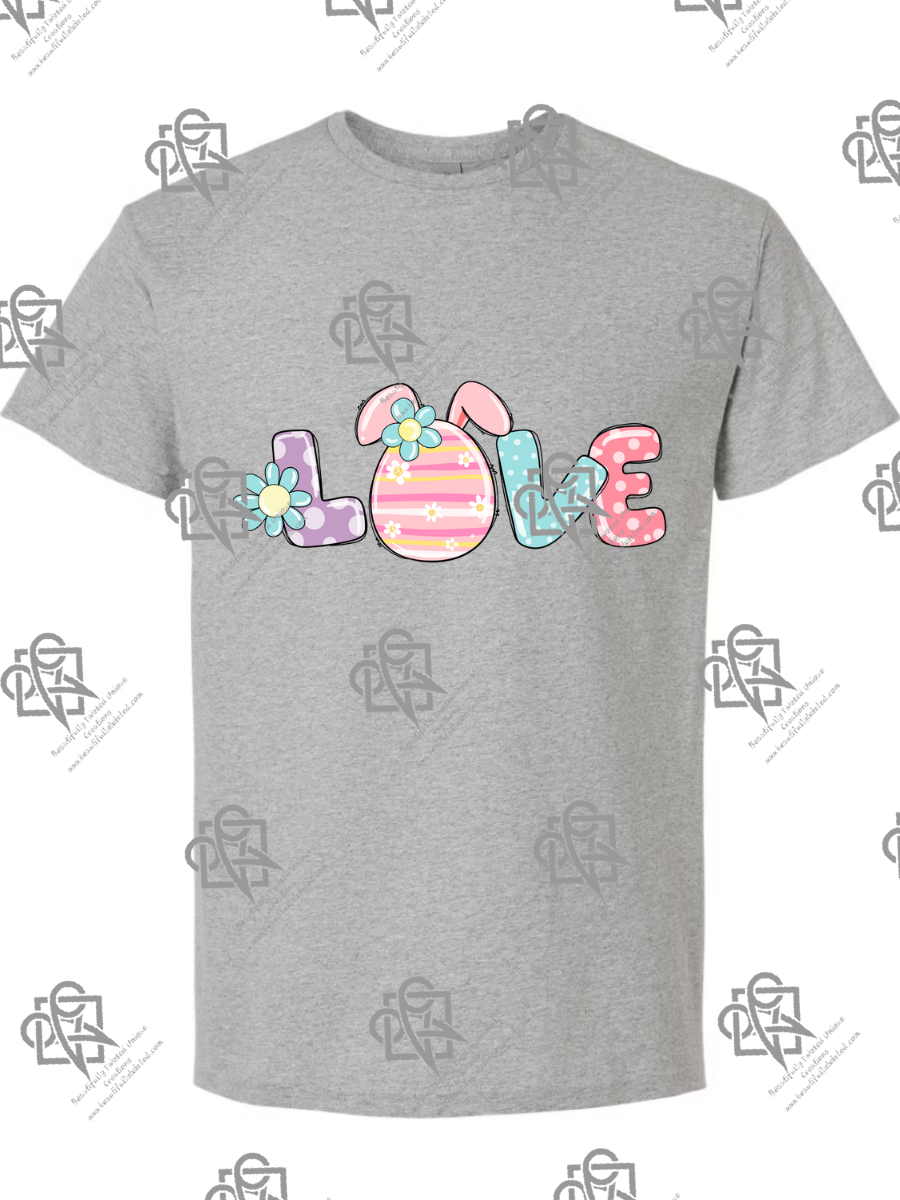 LOVE Easter T-shirt