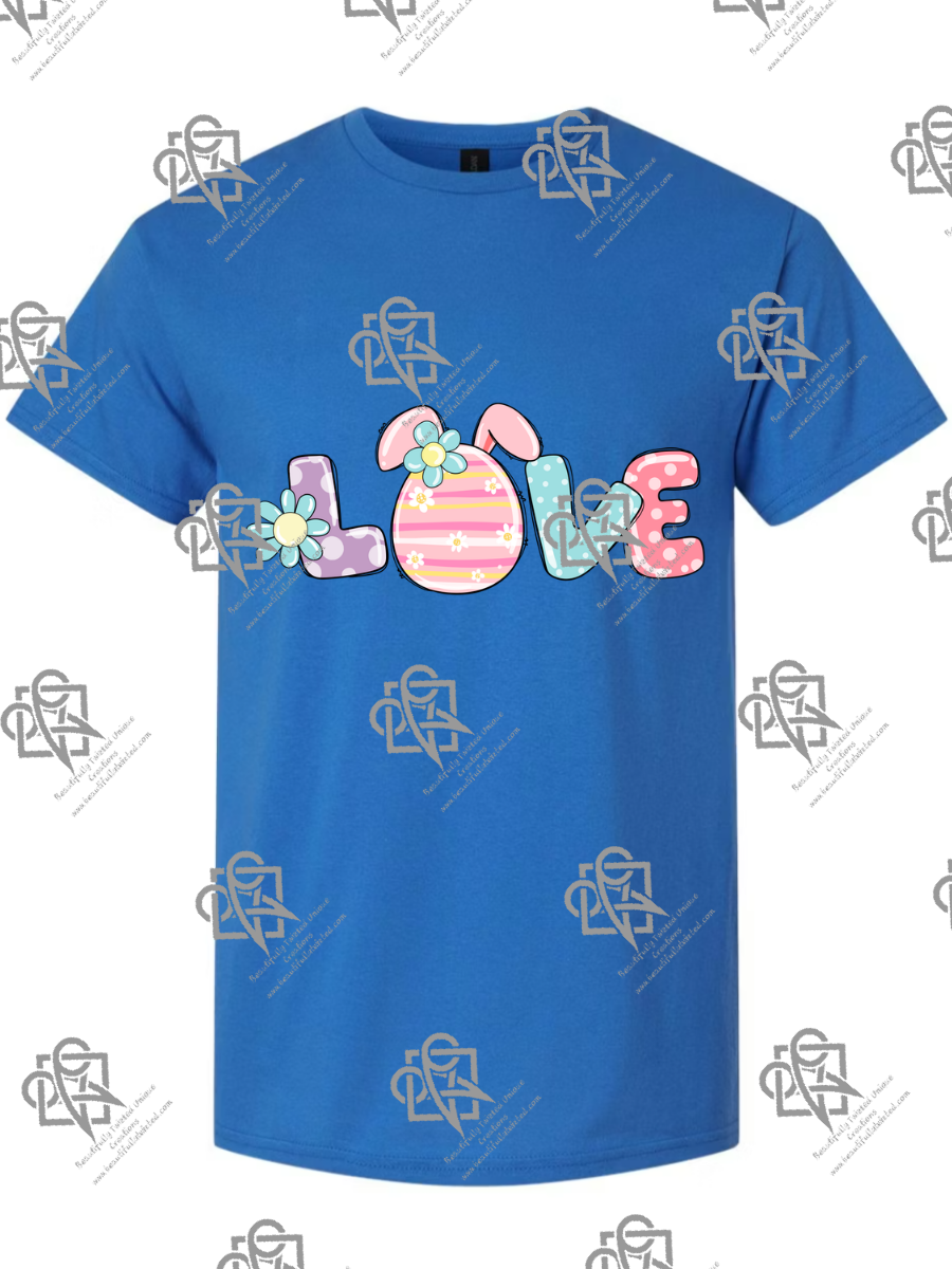 LOVE Easter T-shirt