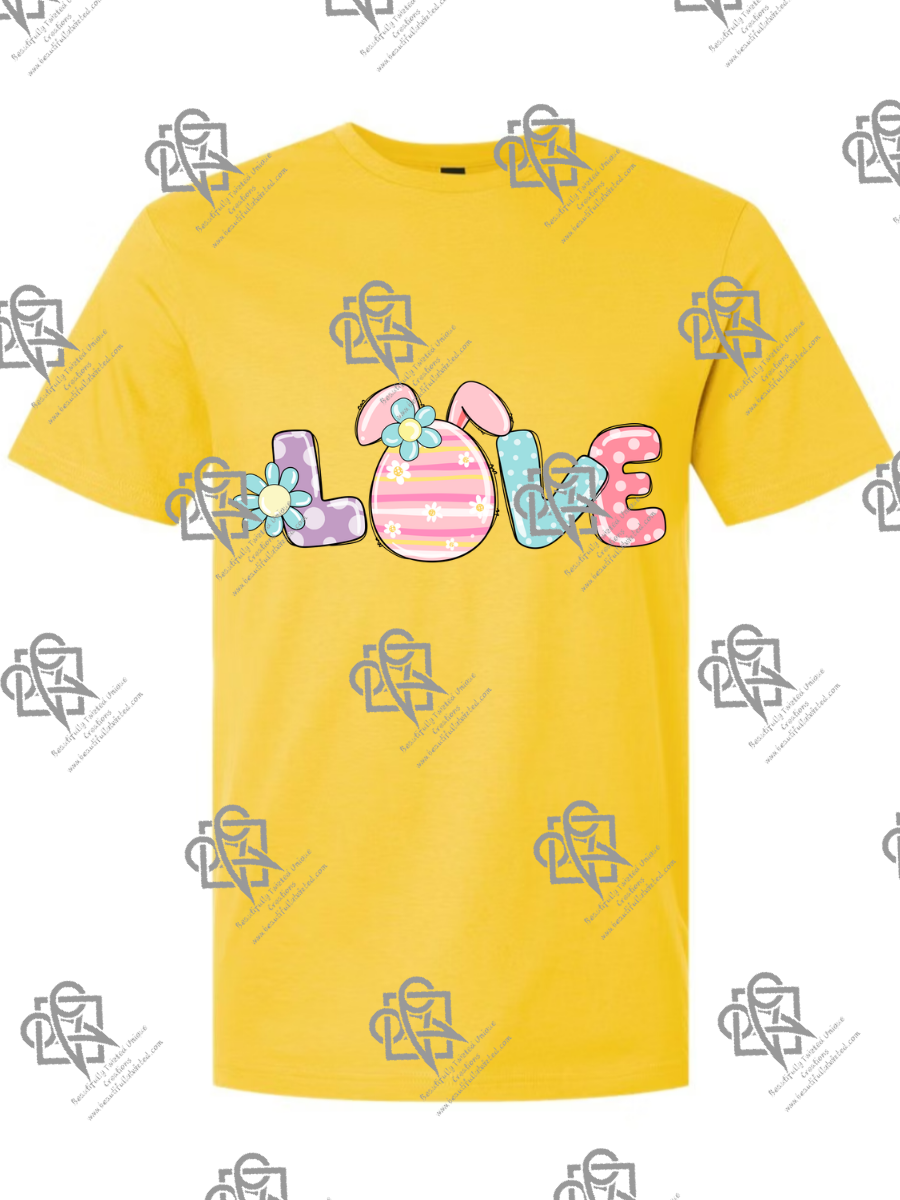LOVE Easter T-shirt