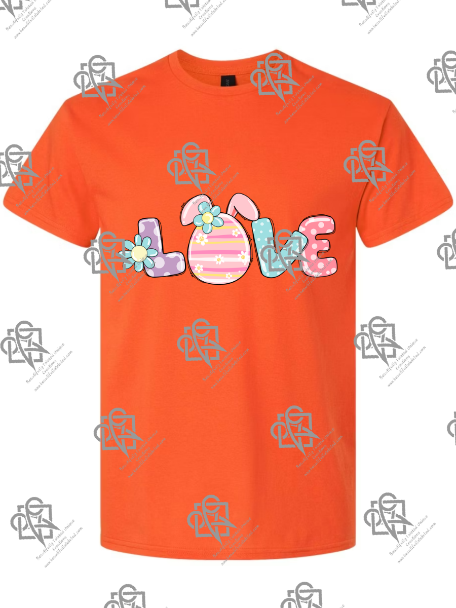 LOVE Easter T-shirt