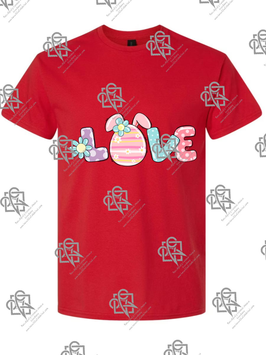 LOVE Easter T-shirt
