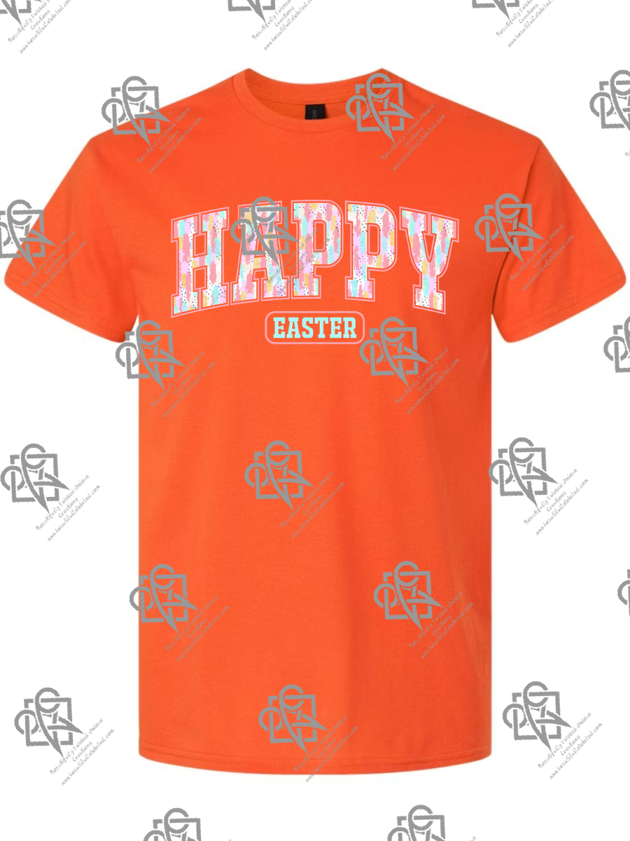 Varsity Happy Easter T-shirt