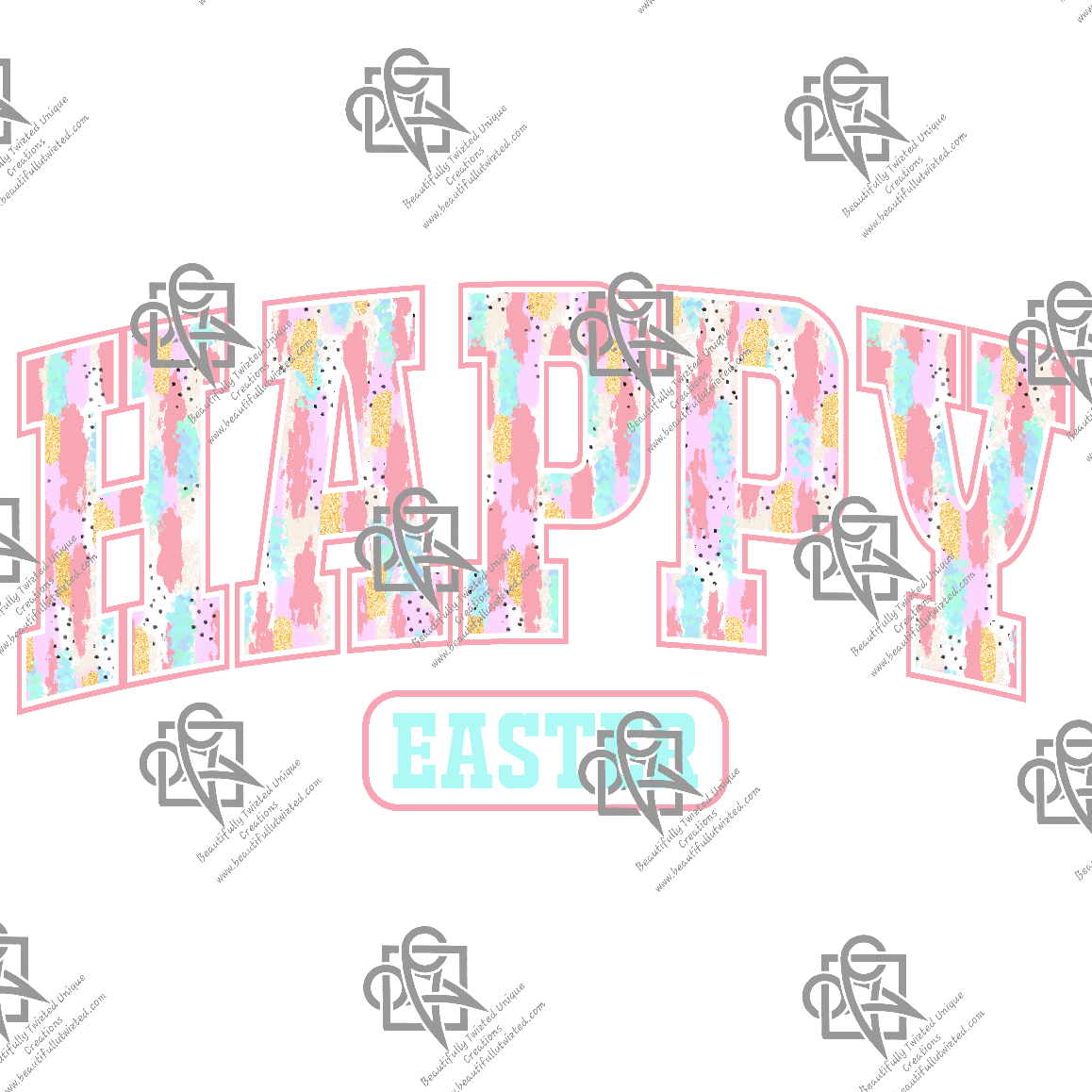 Varsity Happy Easter T-shirt