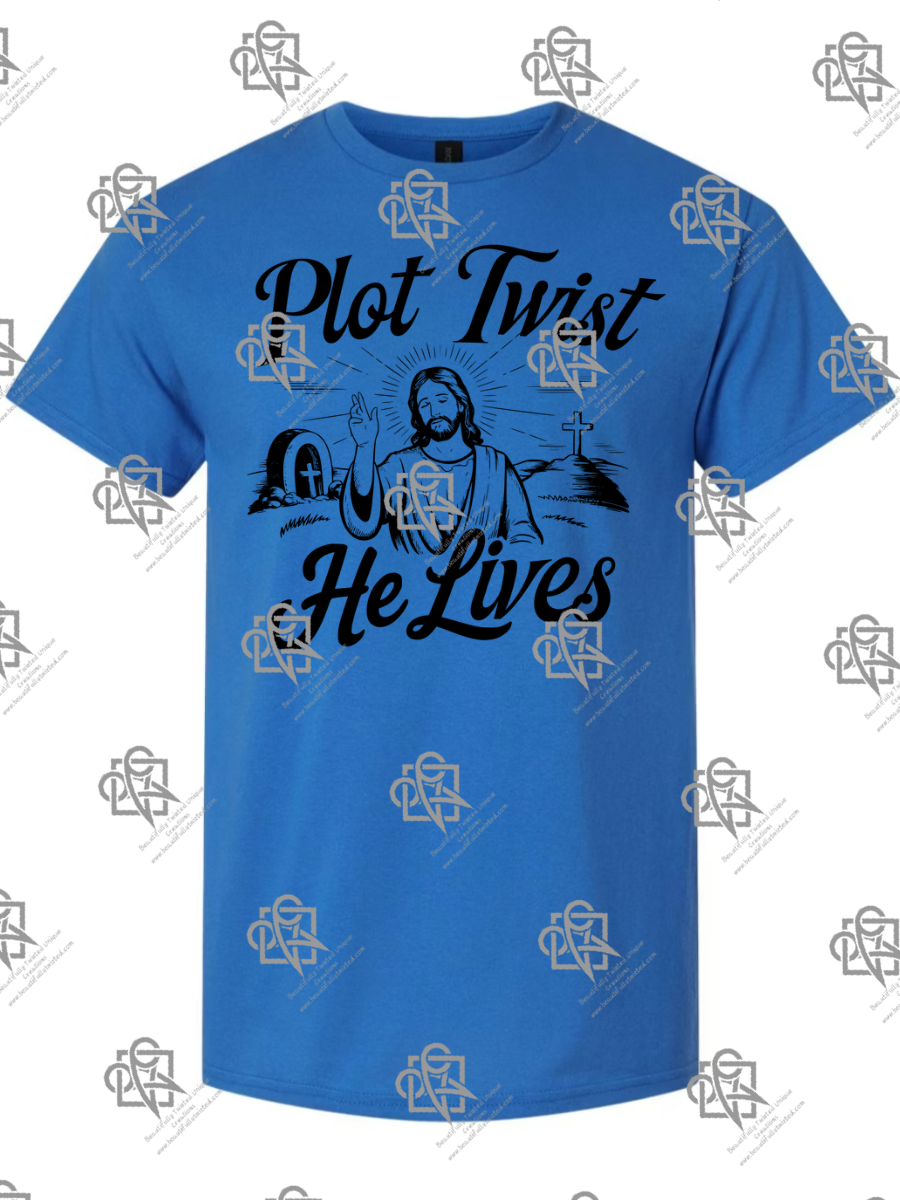 Plot Twist He Lives t-shirt