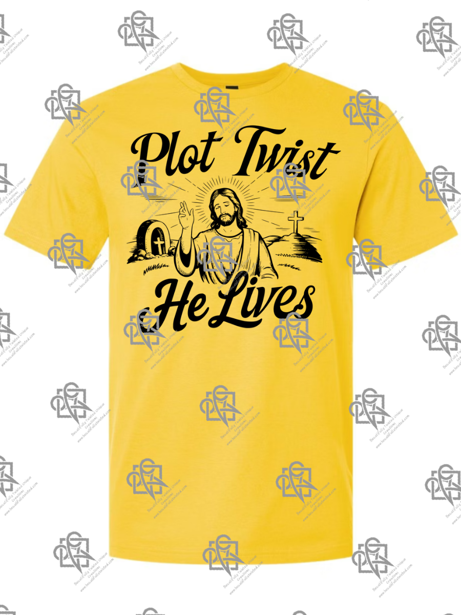 Plot Twist He Lives t-shirt