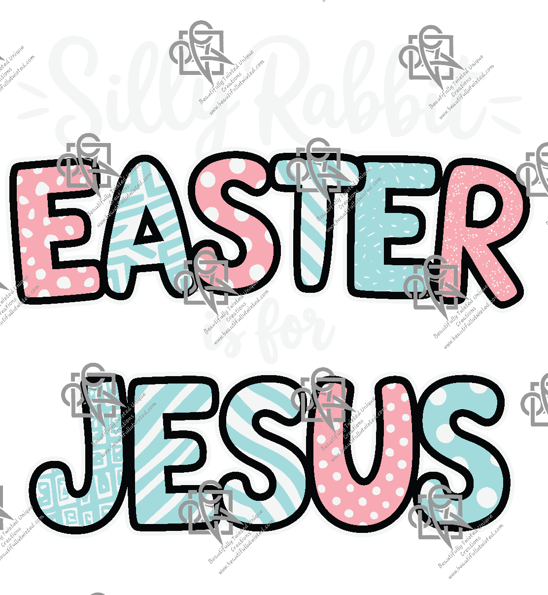 Silly Rabbit Easter is for Jesus t-shirt