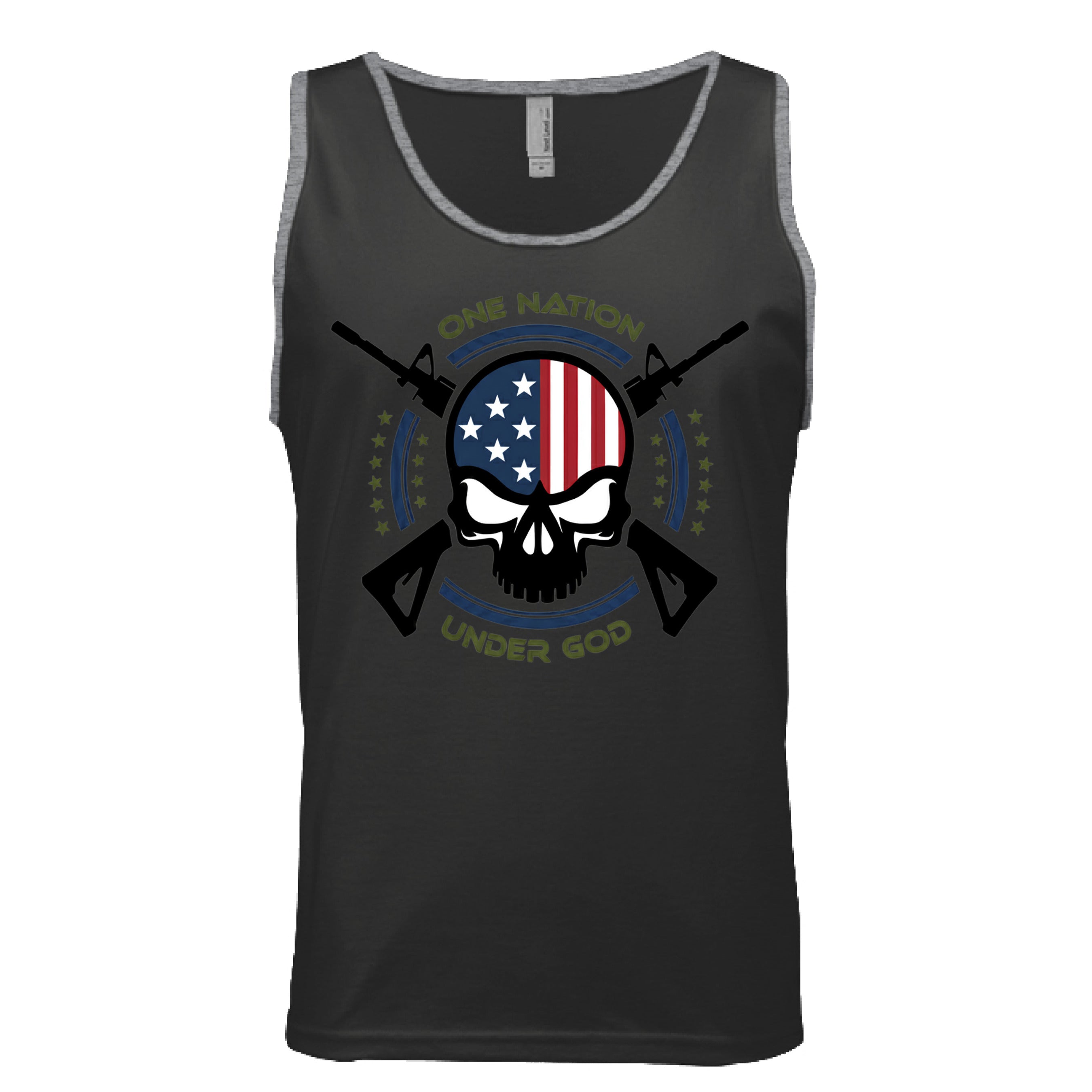 Black/ Heather Grey - FRONT